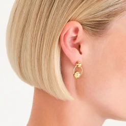 Rosefield Chunky Roll Hoops Clearance