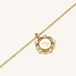 Rosefield Coin Drop Necklace New