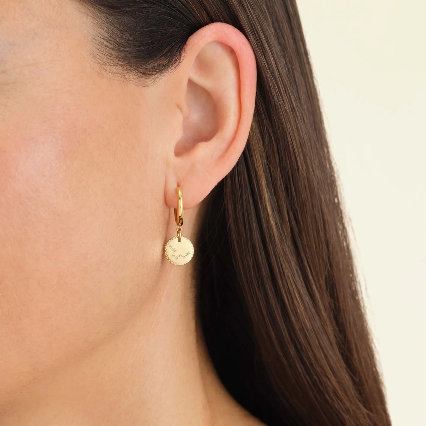 Rosefield Coin Hoop Fashion