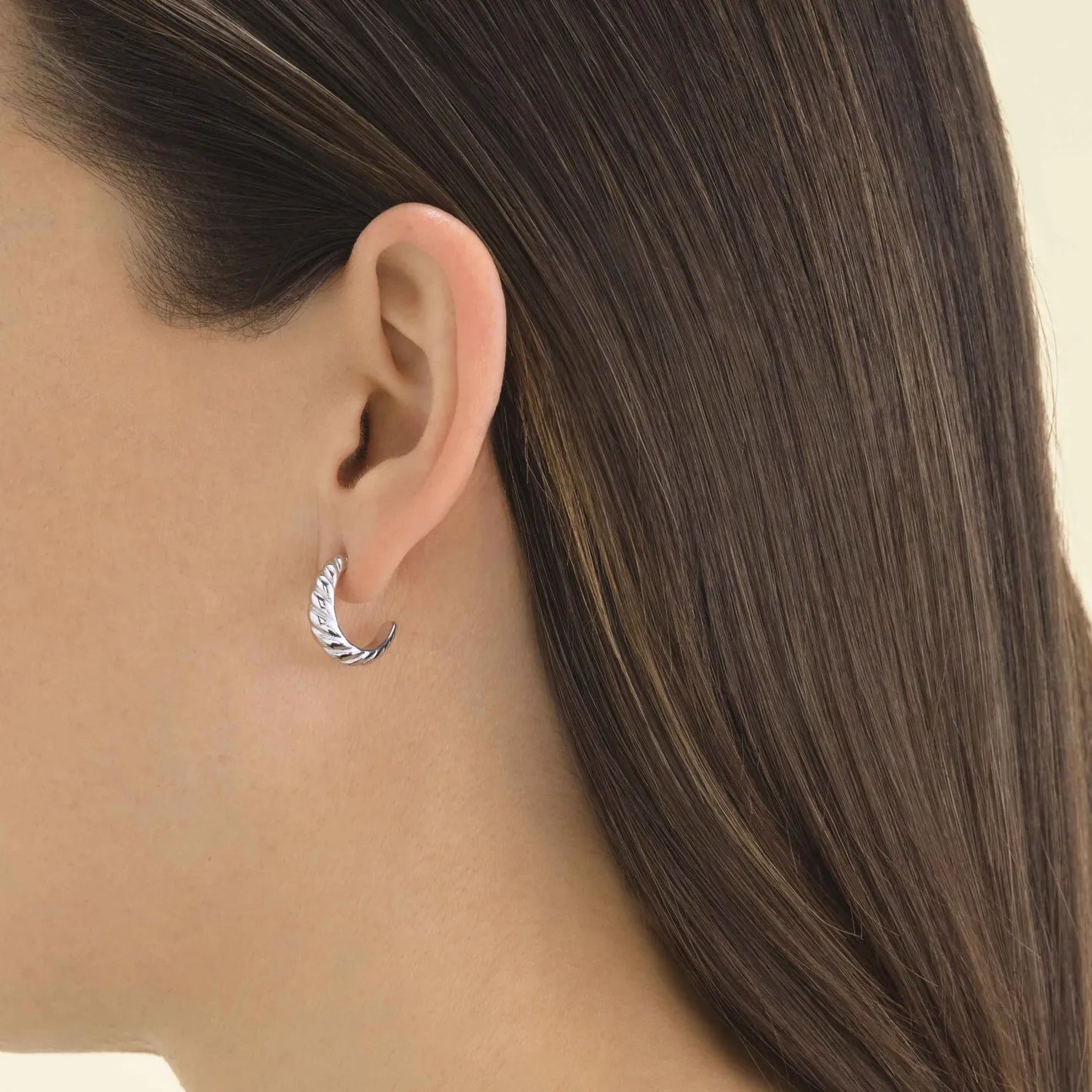Rosefield Croissant Hoops Hot