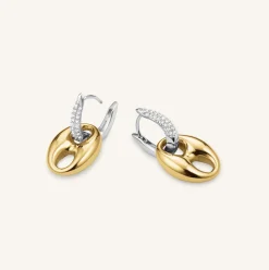 Rosefield Crystal Duotone Earrings New