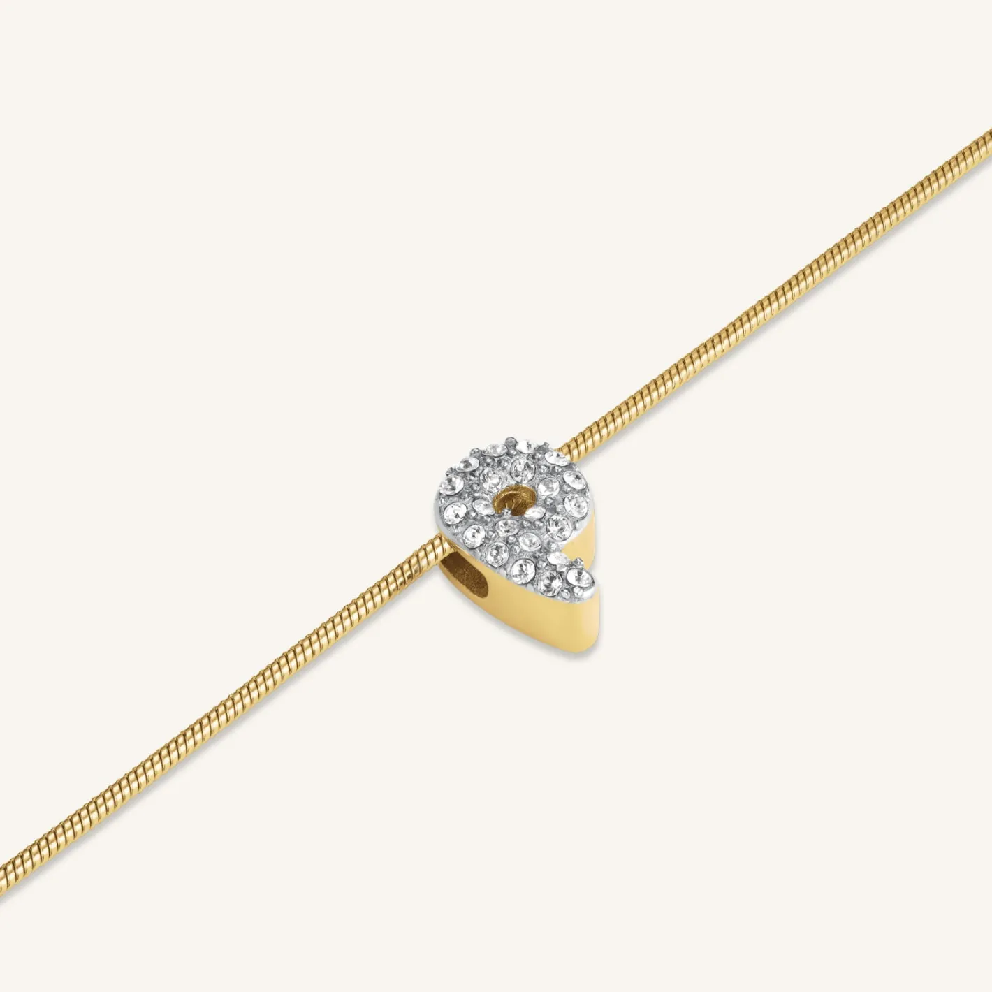 Rosefield Crystal Letter P Necklace Online