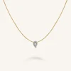 Rosefield Crystal Letter Q Necklace Discount
