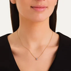 Rosefield Crystal Letter S Necklace New