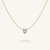 Rosefield Crystal Letter U Necklace Outlet