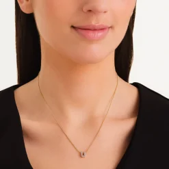 Rosefield Crystal Letter U Necklace Outlet