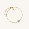 Rosefield Crystal Letter X Bracelet Best