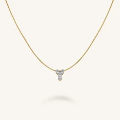 Rosefield Crystal Letter Y Necklace Clearance