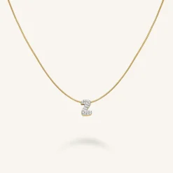 Rosefield Crystal Letter Z Necklace Hot