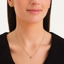 Rosefield Crystal Letter Z Necklace Hot