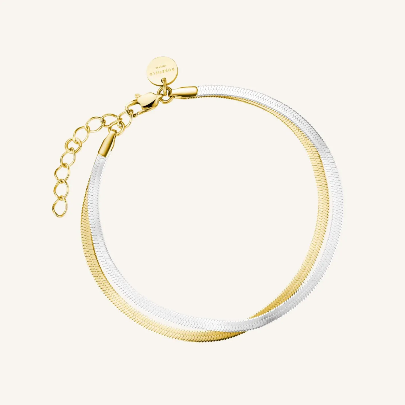 Rosefield Duo Snake Bracelet Online