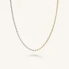 Rosefield Duotone Swirl Necklace Sale