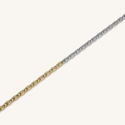 Rosefield Duotone Swirl Necklace Sale