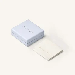 Rosefield Emerald Croissant Hoops Hot