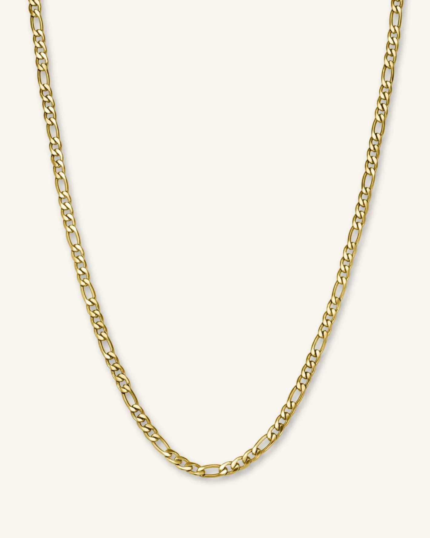 Rosefield Figaro Necklace Gold Clearance