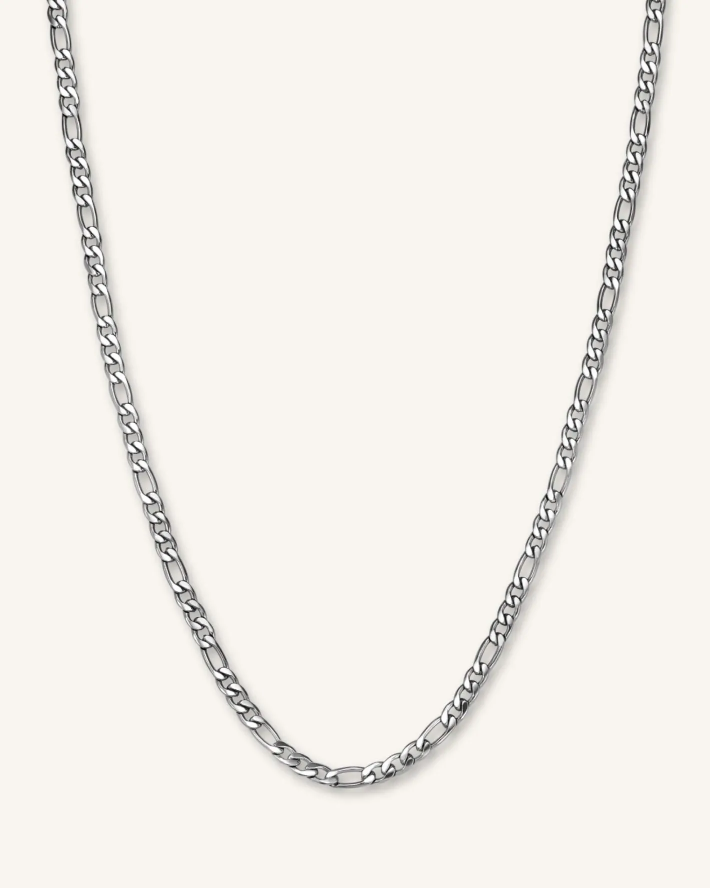 Rosefield Figaro Necklace Silver Online