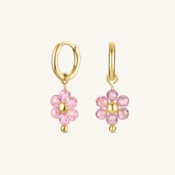 Rosefield Flower Hoop Pink New