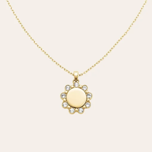 Rosefield Flower Pendant Necklace Sale