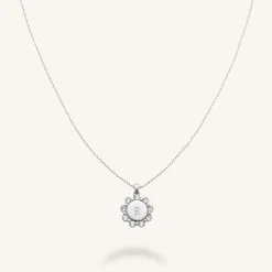 Rosefield Flower Pendant Necklace Sale