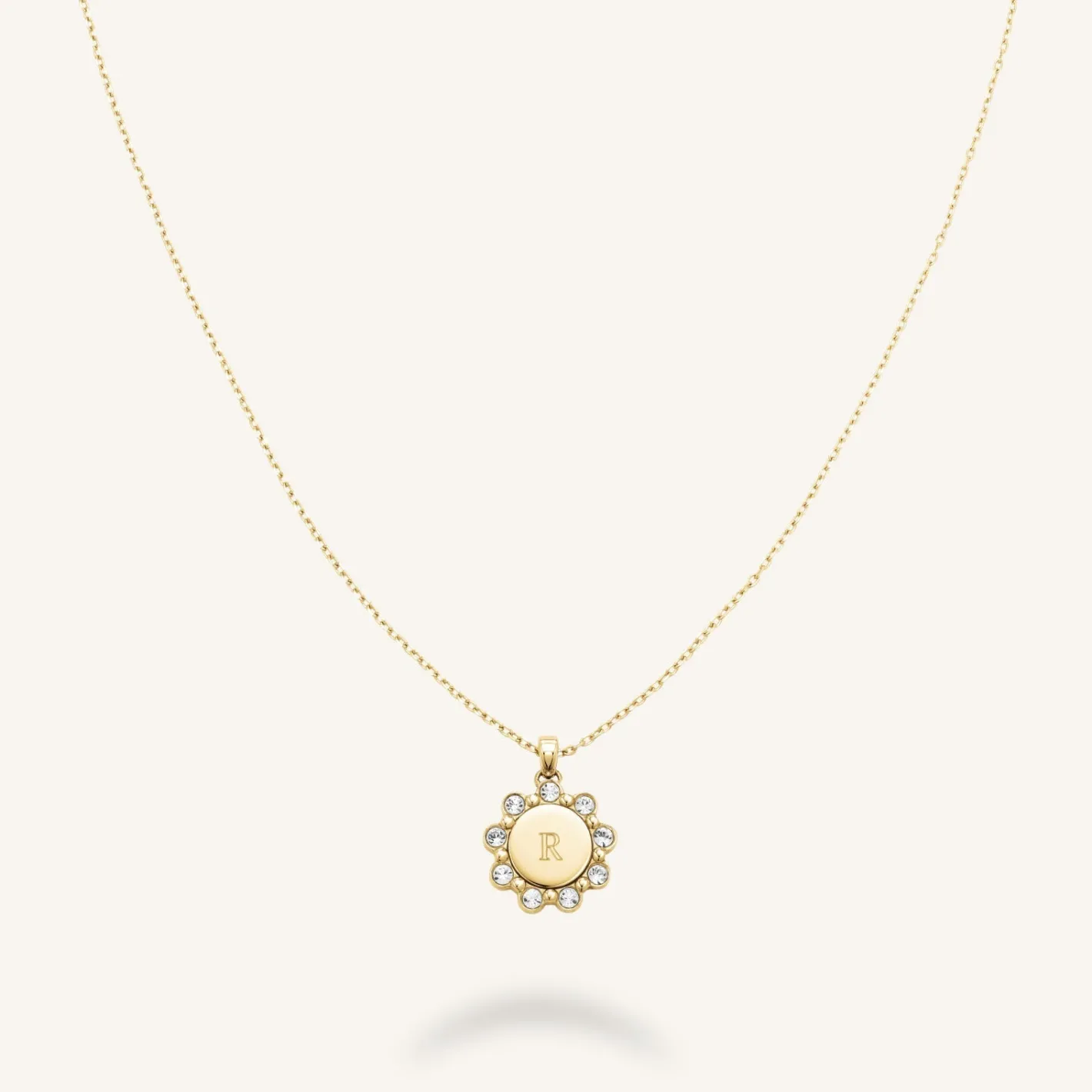 Rosefield Flower Pendant Necklace Sale