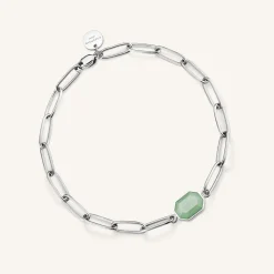 Rosefield Geometric Gemstone Bracelet Discount
