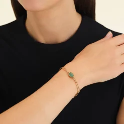 Rosefield Geometric Gemstone Bracelet Discount