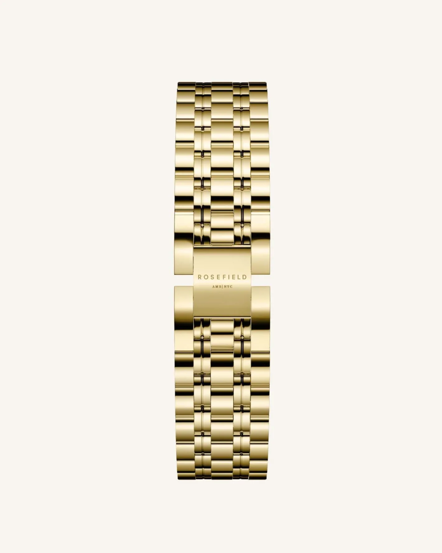 Rosefield Gold Steel Strap Fashion
