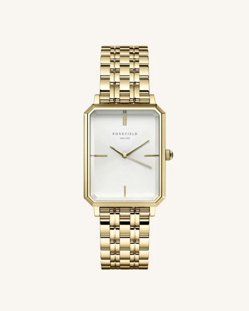 Rosefield Gold Steel Strap Fashion