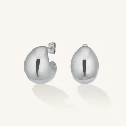 Rosefield Half Moon Hoops Hot