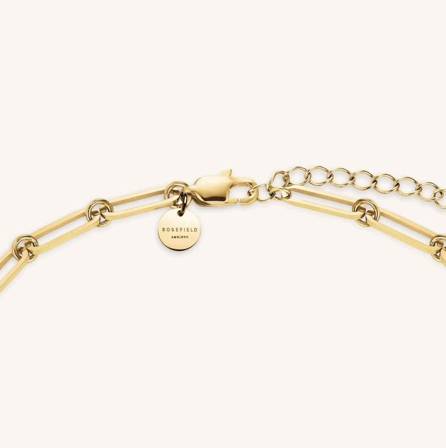 Rosefield Heart Baguette Necklace Discount