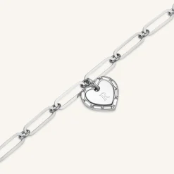 Rosefield Heart Baguette Necklace Discount