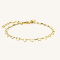Rosefield Heart Chain Bracelet Fashion