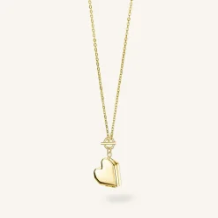 Rosefield Heart Locket Gold Discount