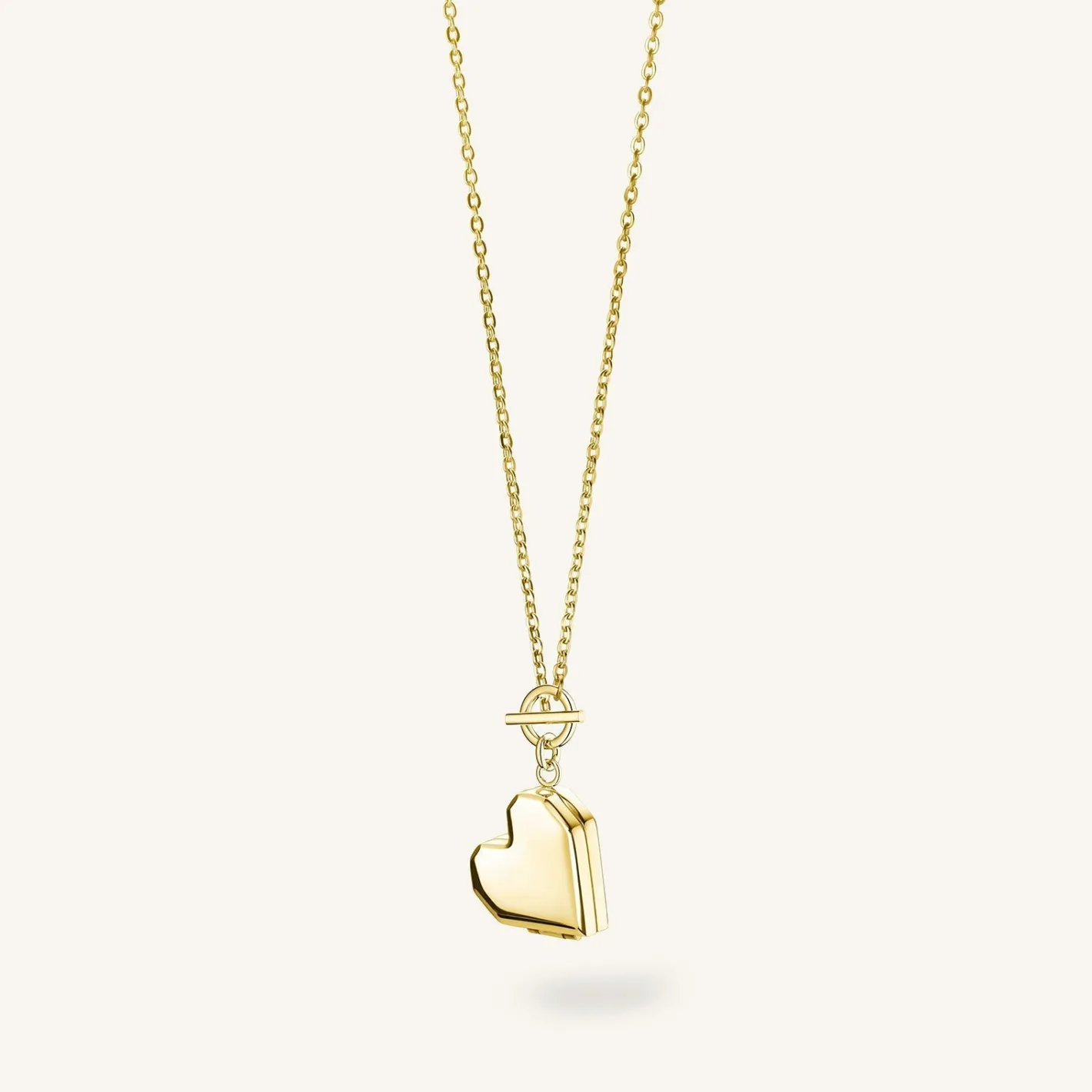 Rosefield Heart Locket Gold Discount