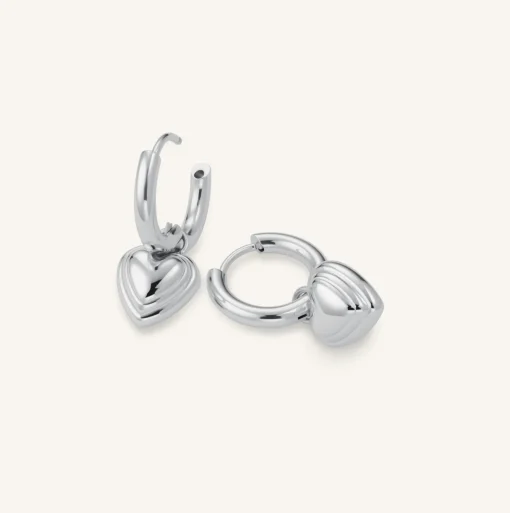 Rosefield Heart Pendant Earrings Outlet