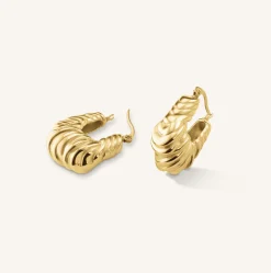 Rosefield Knotted Hoops Clearance