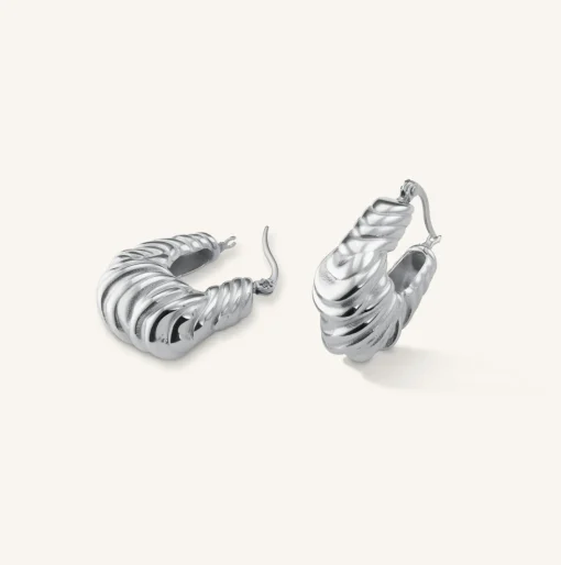 Rosefield Knotted Hoops Clearance