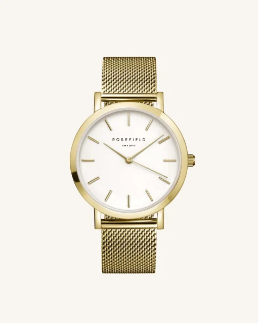 Rosefield Mercer Gold Mesh Fashion