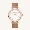 Rosefield Mercer Rose Gold Mesh Clearance