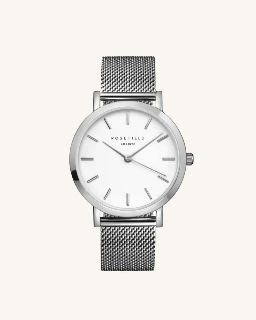 Rosefield Mercer Silver Mesh Sale