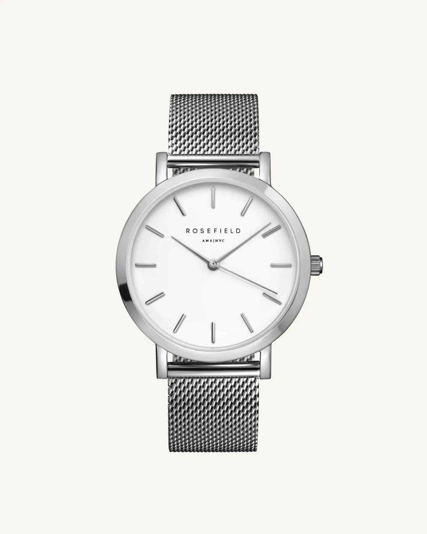 Rosefield Mercer Silver Mesh Sale