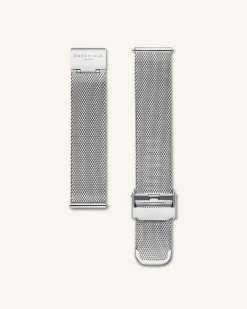 Rosefield Mesh Silver Strap Fashion
