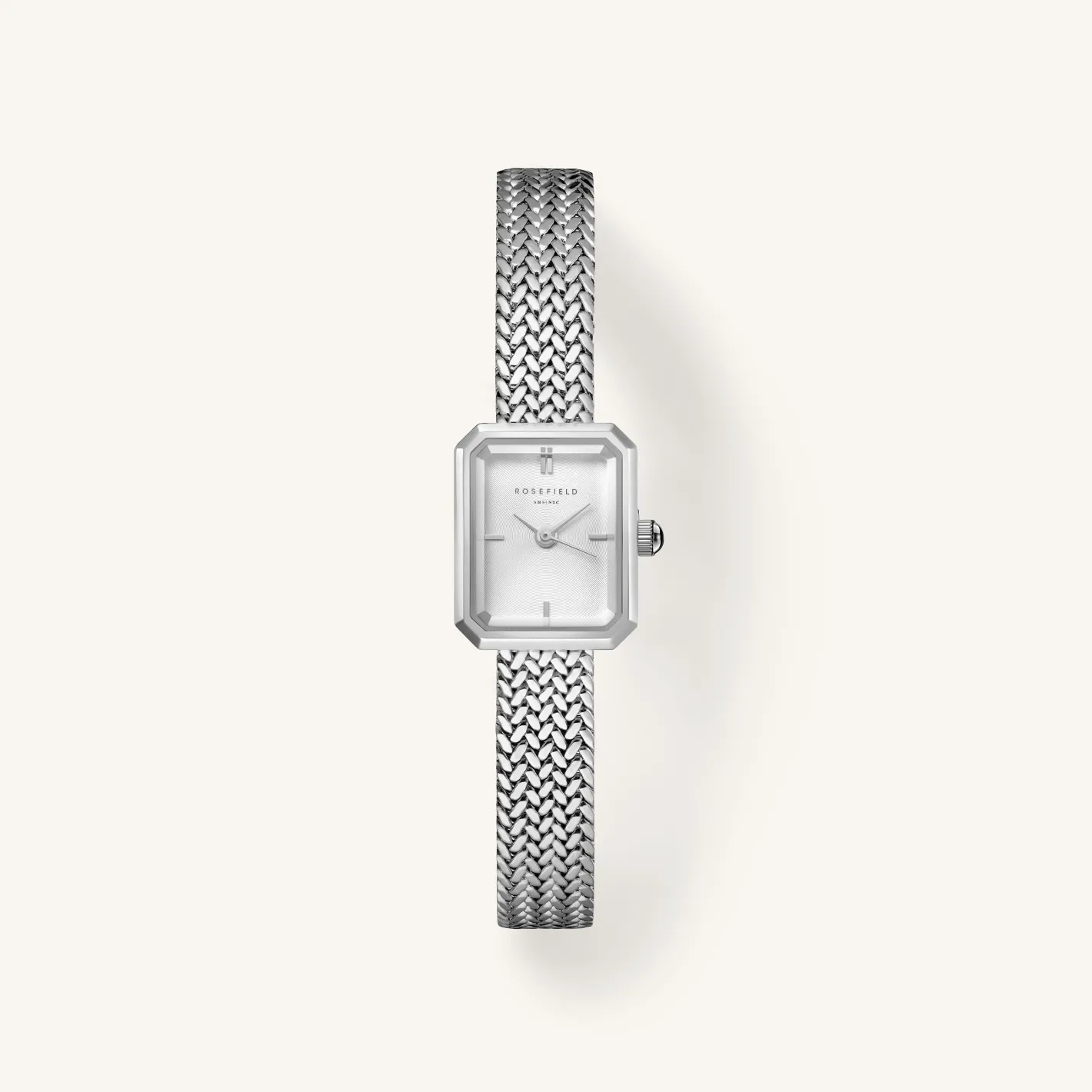 Rosefield Mini Octagon Silver Best