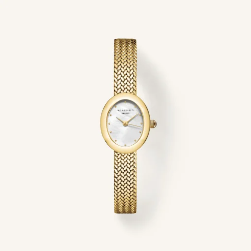 Rosefield Mini Oval Gold Discount