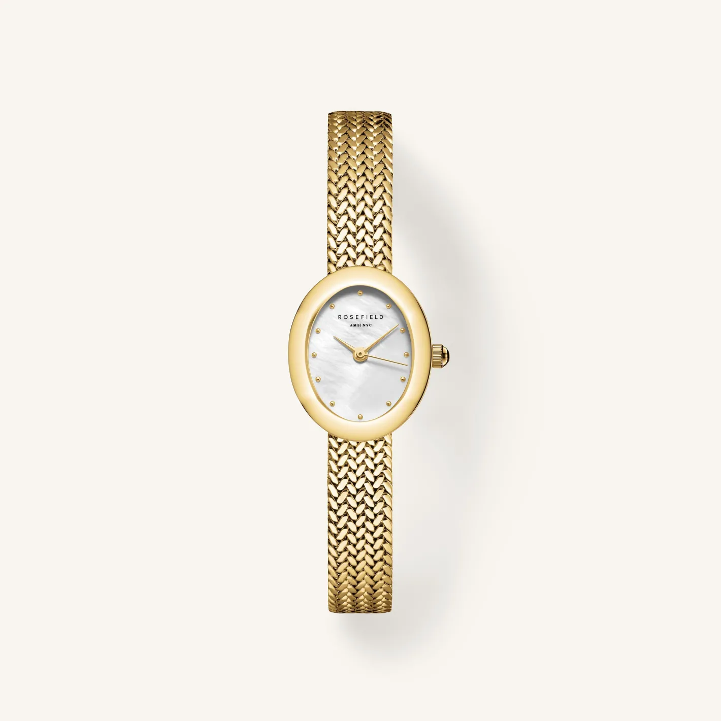 Rosefield Mini Oval Gold Discount