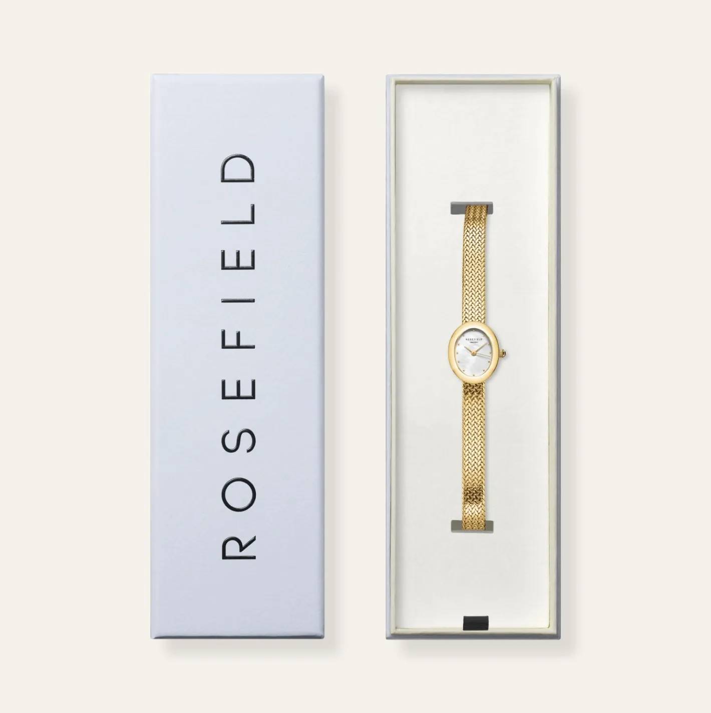 Rosefield Mini Oval Gold Discount
