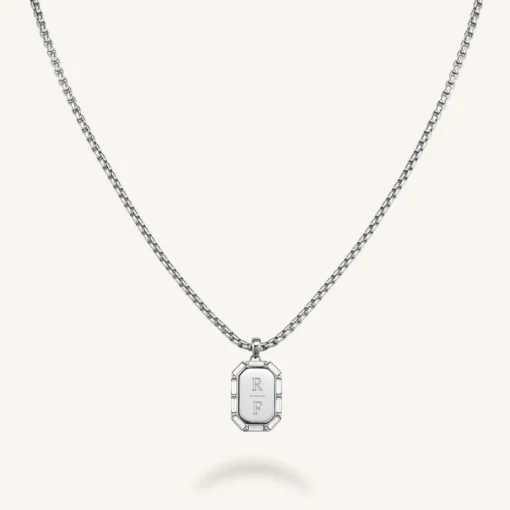 Rosefield Octagon Baguette Necklace Fashion