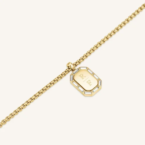 Rosefield Octagon Baguette Necklace Fashion