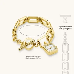 Rosefield Octagon Chain Gold Hot