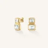 Rosefield Octagon Double Studs Online